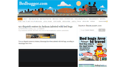 Desktop Screenshot of bedbugger.com