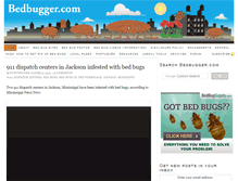 Tablet Screenshot of bedbugger.com
